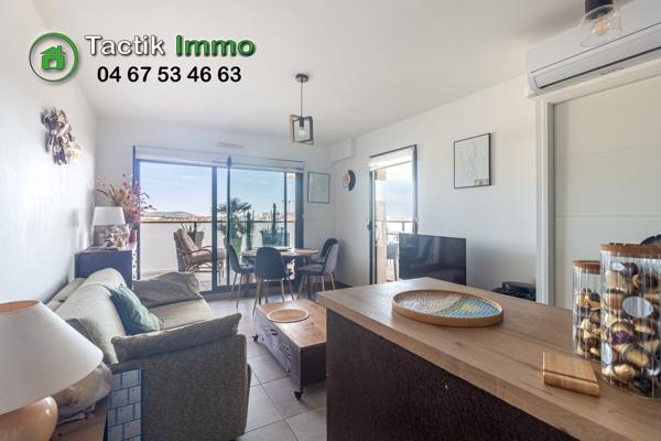Sète, appartement, 2 pièces, terrasse.
