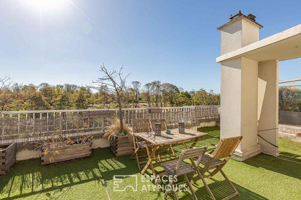 Appartement avec terrasse en rooftop