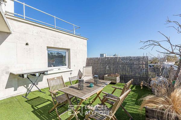 Appartement avec terrasse en rooftop