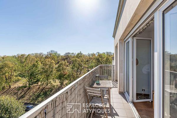 Appartement avec terrasse en rooftop