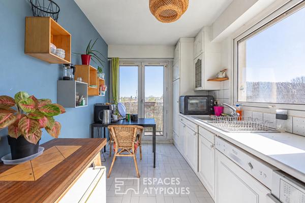 Appartement avec terrasse en rooftop