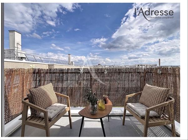 Suresnes Carnot-Gambetta - 3 pièces 64m² avec 2 terrasses - Box en sus