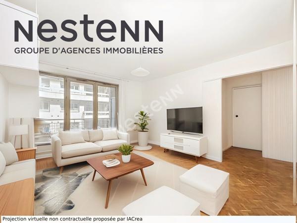 Appartement T2 - Balcon - Ascenseur - Transformable T3 - Métro - Commerces - Idéal premier achat