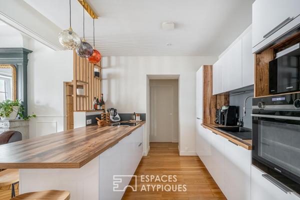Appartement bourgeois rénové