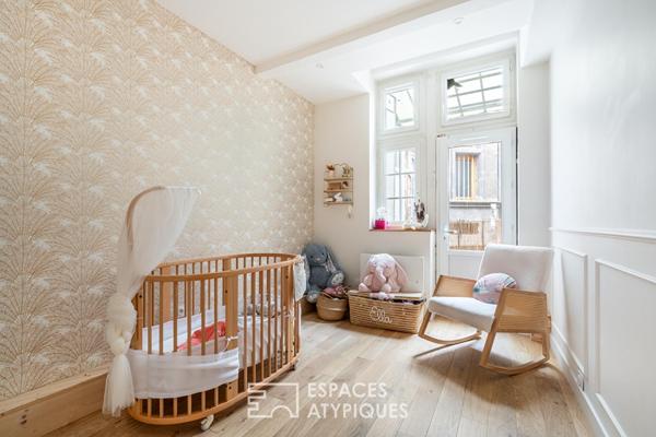 Appartement bourgeois rénové