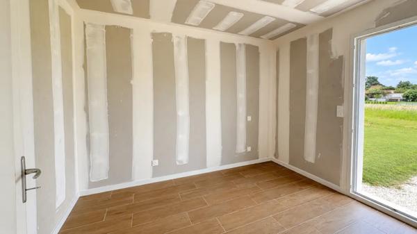 Pavillon de plain-pied neuf à Mansle 3 chambres avec garag