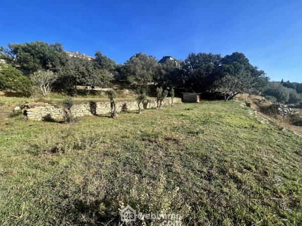 Terrain constructible 1865 m² à Bastia 20200