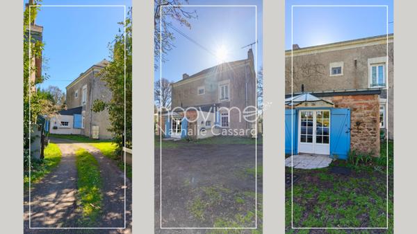 Maison de Maître de caractère – 239 m² – Parcelle de plus de 3 300 m² – Sud de Nort-sur-Erdre