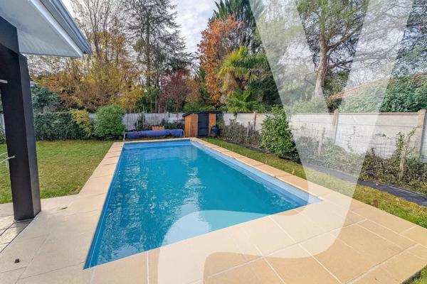 Maison de plain-pied avec piscine – 4 chambres – Gujan Mestras - 33470 Gujan-Mestras - Réf 86492013