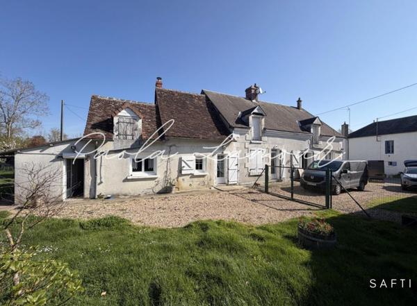 Charmante longère à Châtillon-sur-Indre – Calme, espace et fort potentiel !