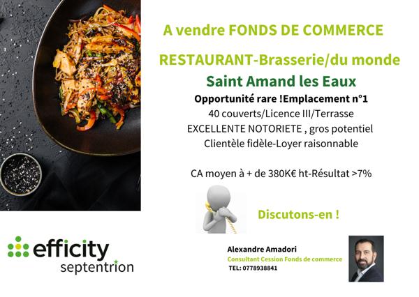 Fonds De Commerce - 100 m²