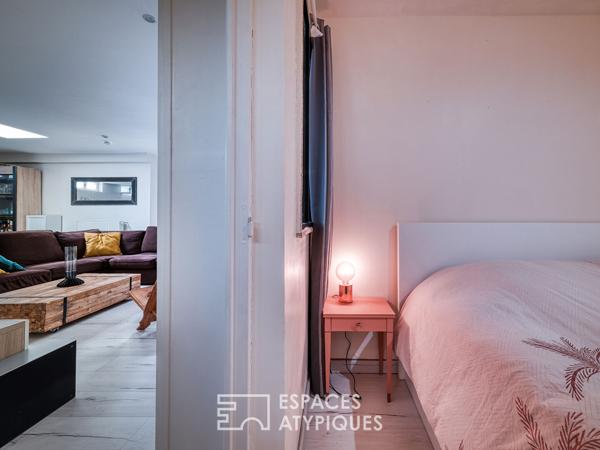 Loft avec véranda au Hameau de la Roche