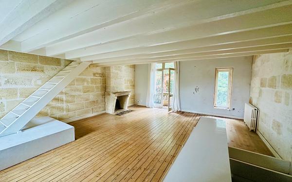 Maison en pierre face au Parc Bordelais de 150 m2 avec jardin