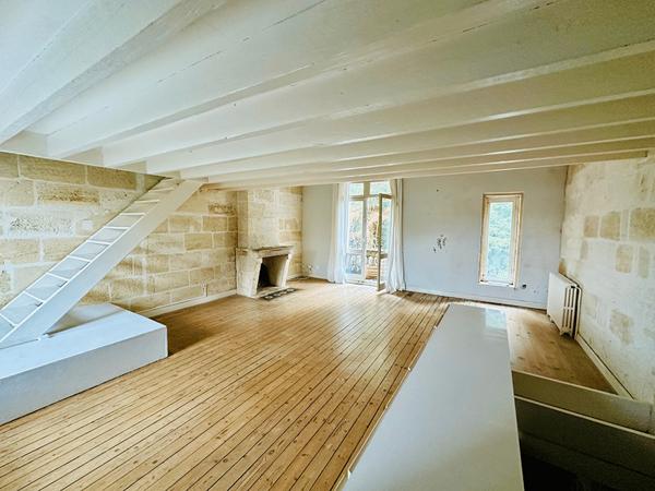 Maison en pierre face au Parc Bordelais de 150 m2 avec jardin
