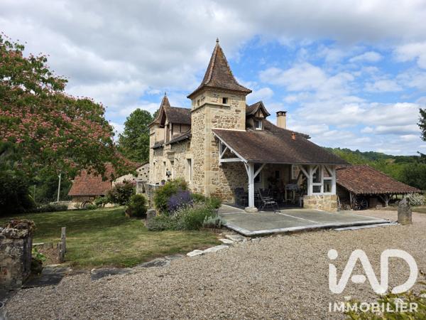 Maison à vendre 9 pièces 222 m² Fourmagnac