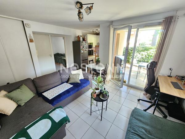 Toulouse A vendre T2  en rez-de-jardin