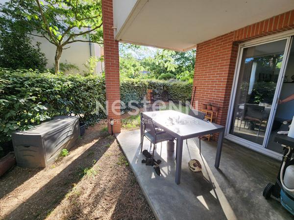 Toulouse A vendre T2  en rez-de-jardin