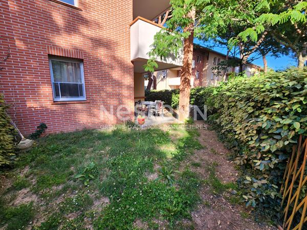 Toulouse A vendre T2  en rez-de-jardin