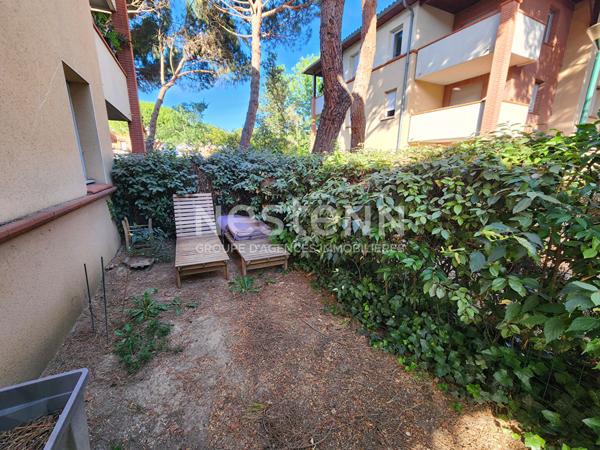 Toulouse A vendre T2  en rez-de-jardin