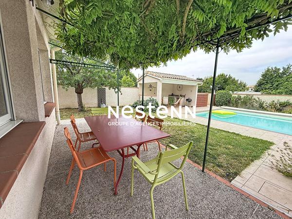 A VENDRE - Maison T6 Proche Tournefeuille - piscine, jardin, double garages