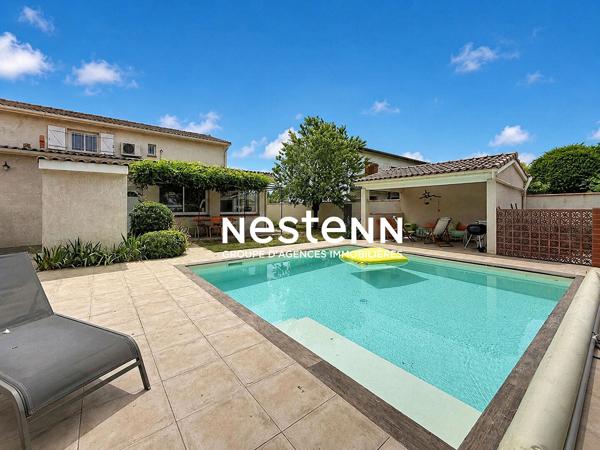 A VENDRE - Maison T6 Proche Tournefeuille - piscine, jardin, double garages