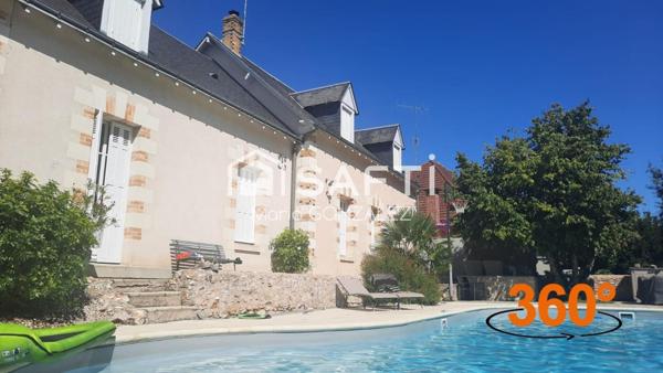 Maison de caractère dans un cadre bucolique