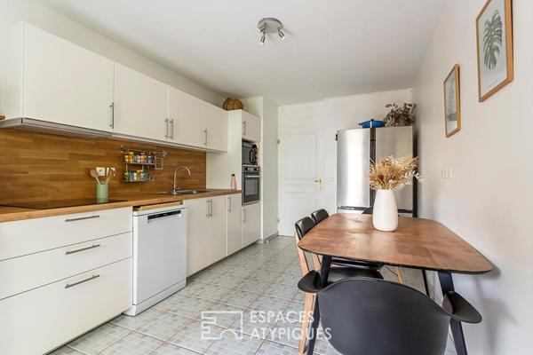 Appartement contemporain avec terrasse et son garage double proche Monplaisir