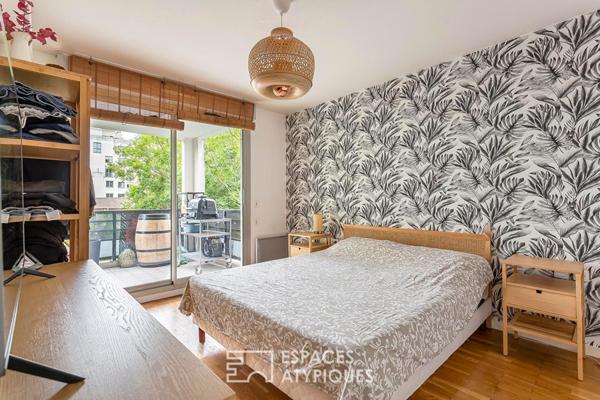 Appartement contemporain avec terrasse et son garage double proche Monplaisir