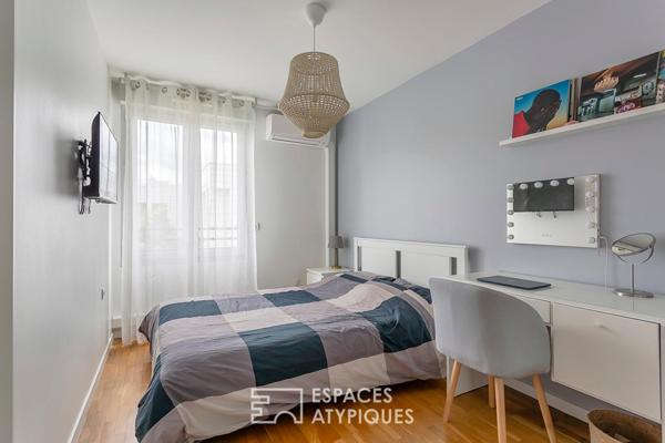 Appartement contemporain avec terrasse et son garage double proche Monplaisir