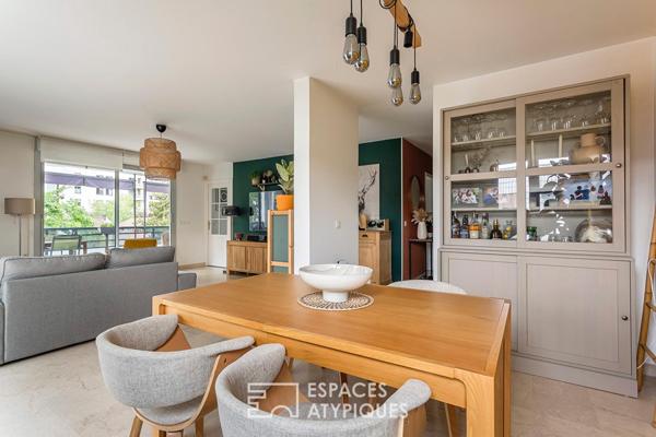 Appartement contemporain avec terrasse et son garage double proche Monplaisir