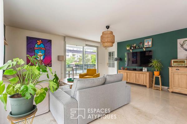 Appartement contemporain avec terrasse et son garage double proche Monplaisir