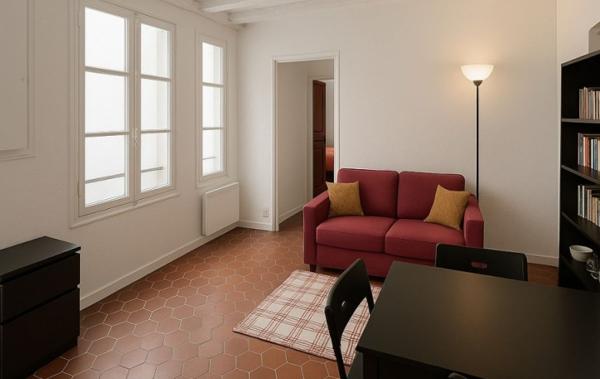 Vente Appartement P2 Paris 3ème   
