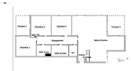 Appartement à vendre 4 pièces 90 m² Neuilly-sur-Marne