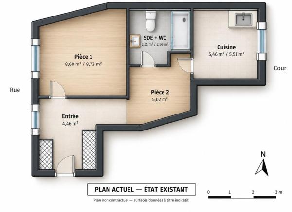 Vente murs / Local activité à Paris (75017)