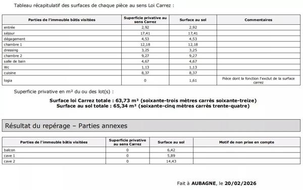 Vente Appartement 3 pièces 63 m2 à Aubagne