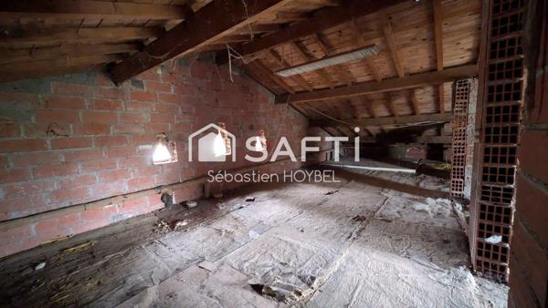 Maison à fort potentiel – 4 chambres – 135 m² + combles aménageables – Muret