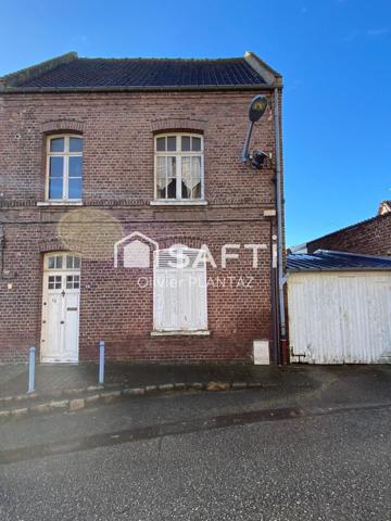 Maison centre ville à rénover  3 ch - jardin - garage