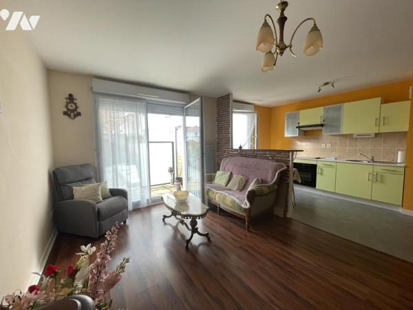 A vendre - À Rezé – Appartement 3 pièces avec terrasse et box