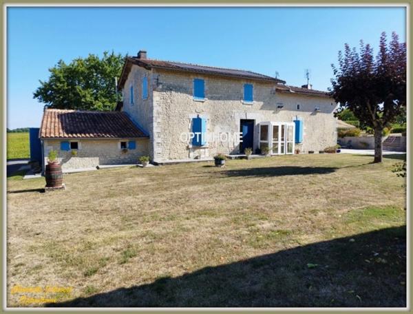 grande maison + gite à vendre 10 pièces Proche de BARBEZIEUX SAINT HILAIRE (16)