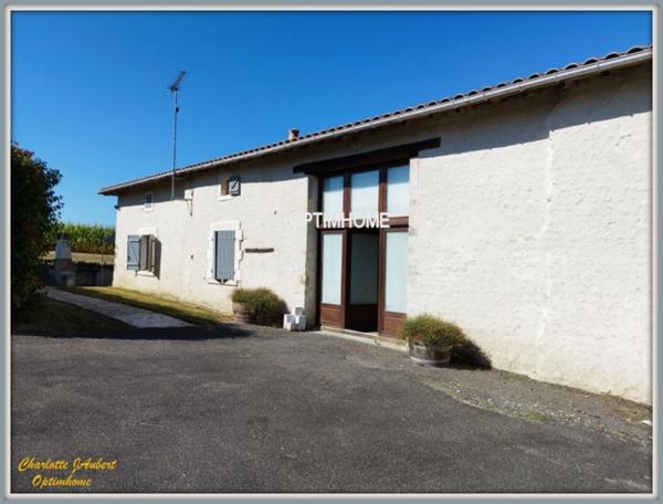 grande maison + gite à vendre 10 pièces Proche de BARBEZIEUX SAINT HILAIRE (16)