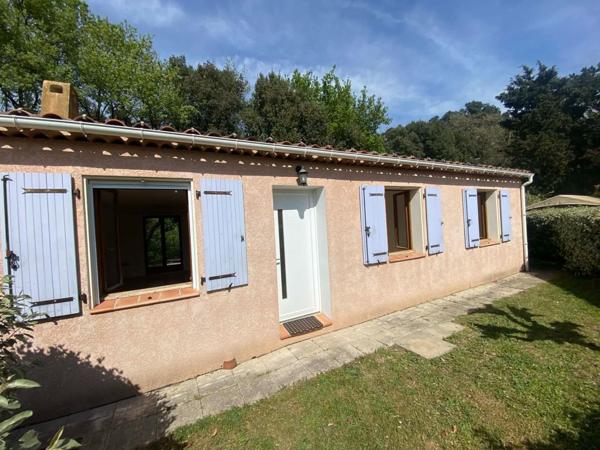 Villa plain pied 75m² - 3 chambres - garage - terrain