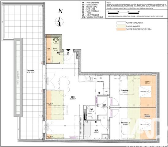 Appartement à vendre 3 pièces 60,37 m² Neuilly-sur-Marne