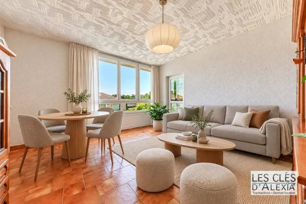 Vénissieux Pasteur - T4 traversant de 75,83 m² avec loggia et balcon