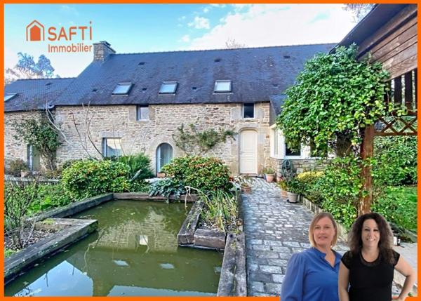 Longère au calme avec terrain arboré et dépendance