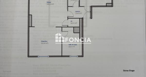 À vendre Appartement 2 pièces 47.3 m² - Toulouse 31000