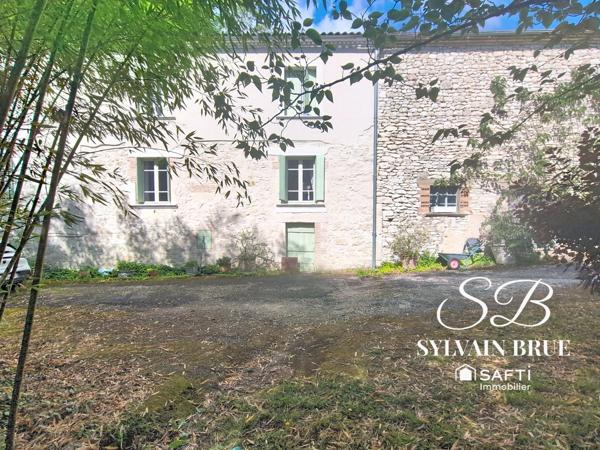 Maison en pierre Quercy Blanc avec hangar et grange – Potentiel rénovation totale