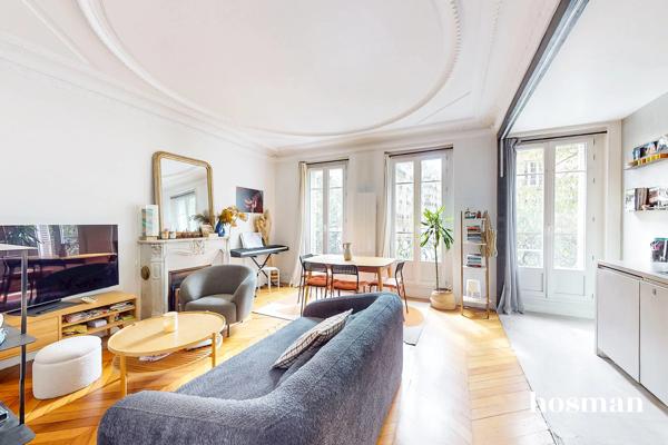 Charmant 2 pièces de 38 m² avec balcon lumineux - Rue Ordener, Paris 18ème