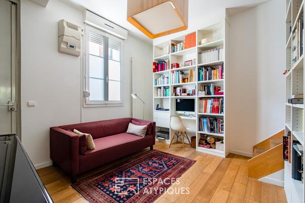 Maison de ville avec terrasse et jardin