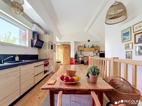 CENON — Le Cavaillès — Duplex contemporain avec terrasse, dernier étage, DPE A et parking