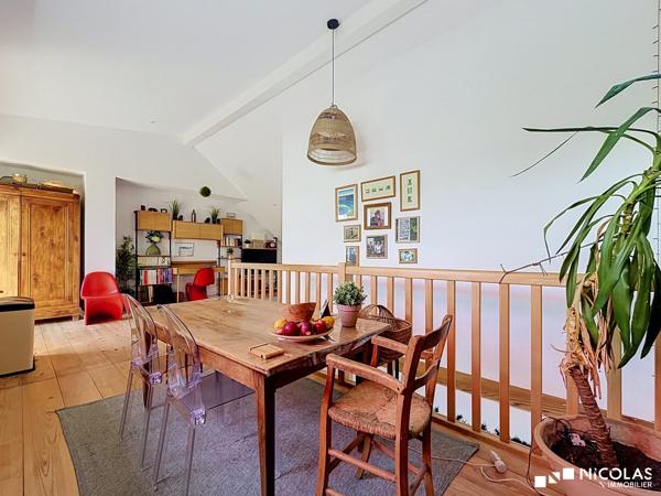 CENON — Le Cavaillès — Duplex contemporain avec terrasse, dernier étage, DPE A et parking